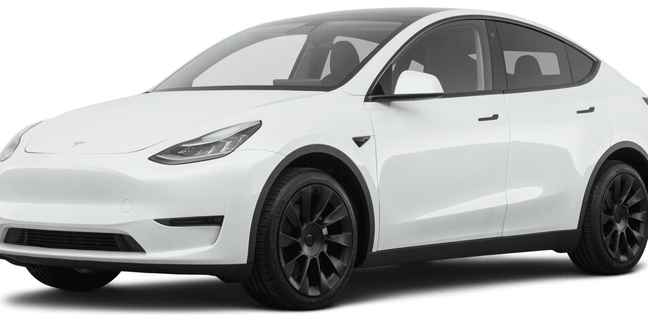 TESLA MODEL Y 2020 5YJYGDEF5LF028174 image